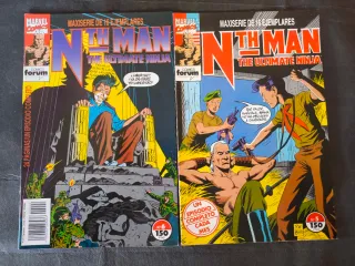Colección COMPLETA NTH MAN (Comics Forum) - 16 núm