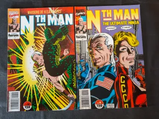 Colección COMPLETA NTH MAN (Comics Forum) - 16 núm