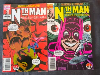 Colección COMPLETA NTH MAN (Comics Forum) - 16 núm