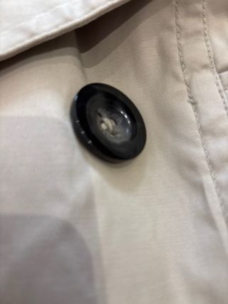 Gabardina Zara Talla L Beige