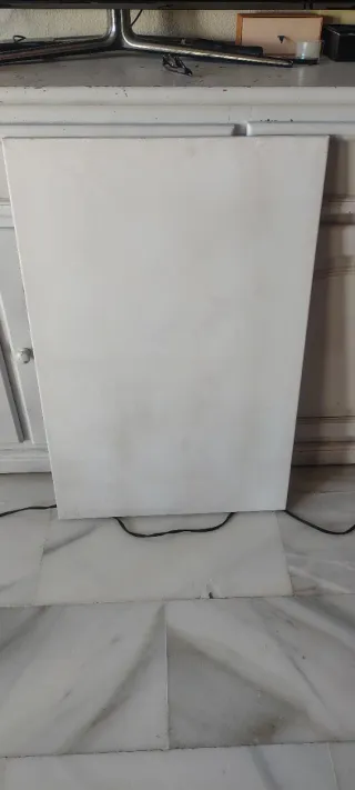 Lienzo grande blanco