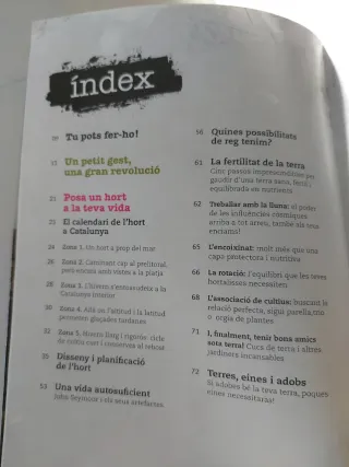 Llibre "Un hort per ser feliç"