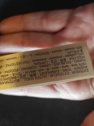 Abrigo Lana Massimo Dutti Azul