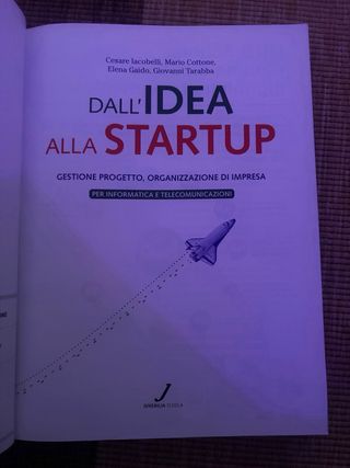Dall’idea alla startup