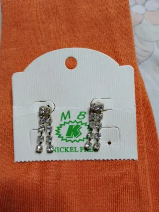 Orecchini MB Argento Brillanti