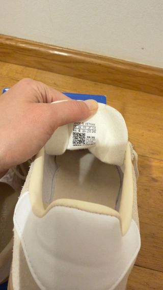 Adidas Gazelle Beige/Blanco