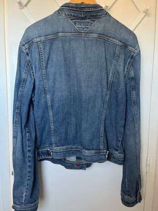 Cazadora Vaquera Tommy Jeans Mujer Azul