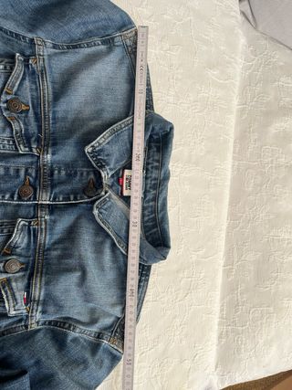 Cazadora Vaquera Tommy Jeans Mujer Azul