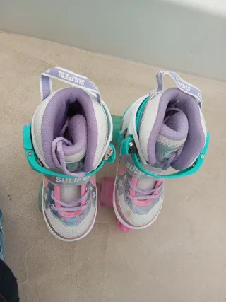 Patines 4 Ruedas LED Niña