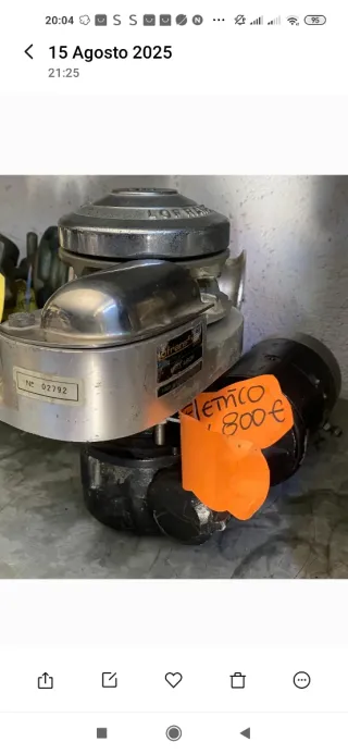 Molinete de ancla eléctrico