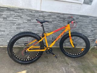 Bicicleta Fat Bike Amarilla