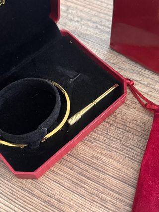 Pulsera Cartier Love Oro