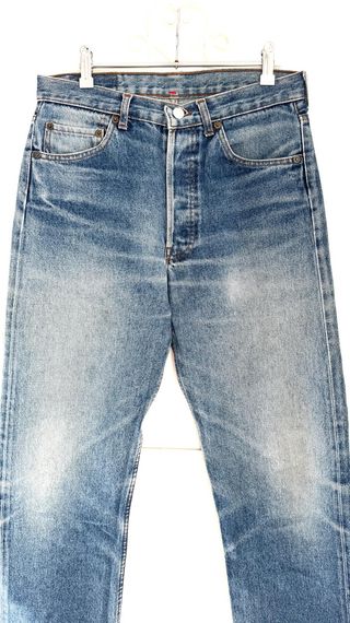 LEVIS 501 VAQUEROS USA VINTAGE AZUL REG HOMBRE 32