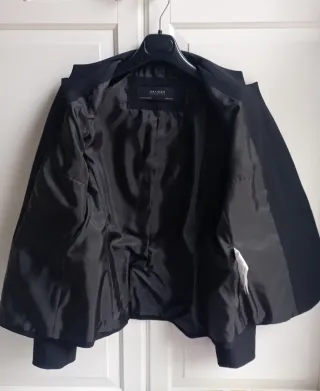 Blazer Zara Negro Mujer Talla M