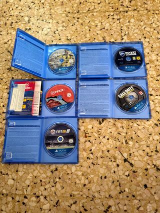 Lote Juegos PS4: FIFA, Rocket League, CoD