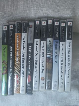 Consegna di giochi PSP