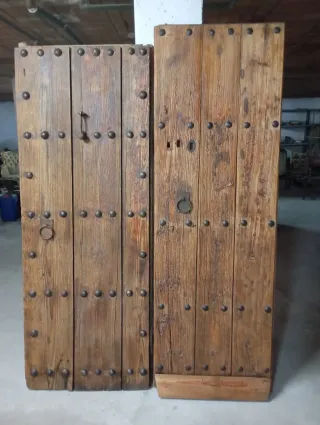 venta puertas y porton antiguos madera