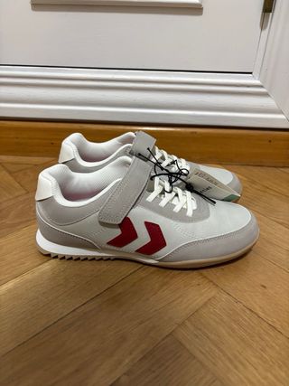 Zapatillas deportivas Hummel Talla 35 beige/Rojo