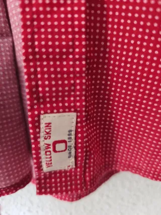 Camisa Yellow Skin Hombre Roja