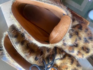 Botines Tiny Cottons leopardo y piel