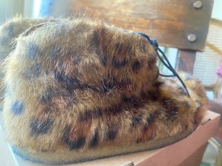 Botines Tiny Cottons leopardo y piel