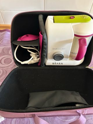 Babycook y bolsa transporte Béaba