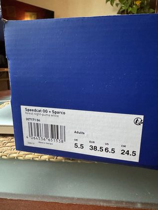 Zapatillas Puma Speedcat OG Sparcoo