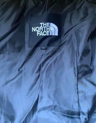 Chaqueta The North Face Beige y Negra