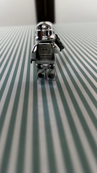 Figura de Lego Star Wars Cromadas,Strormtrooper.