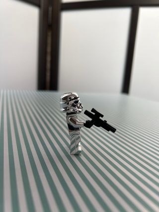 Figura de Lego Star Wars Cromadas,Strormtrooper.