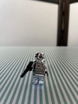 Figura de Lego Star Wars Cromadas,Strormtrooper.