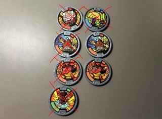 Colección Medallas Yo-kai Watch serie 4