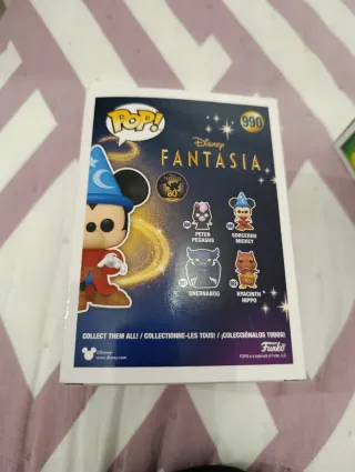 Funko Pop Sorcerer Mickey 990 Disney Fantasia