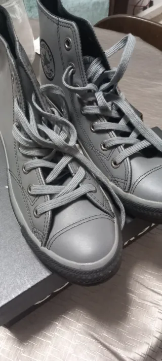 Zapatillas Converse grises talla 39