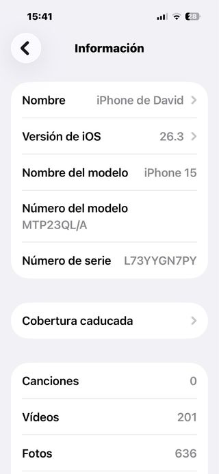 iPhone 15 Amarillo