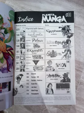 Planeta Manga nº 01