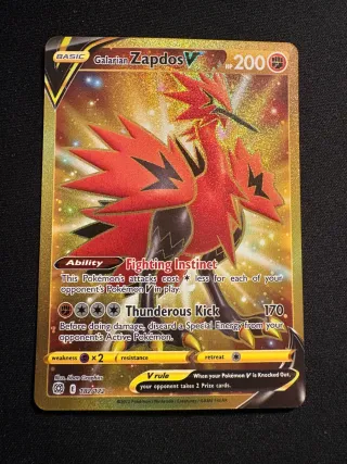 Galarian Zapdos V (BRS 182)