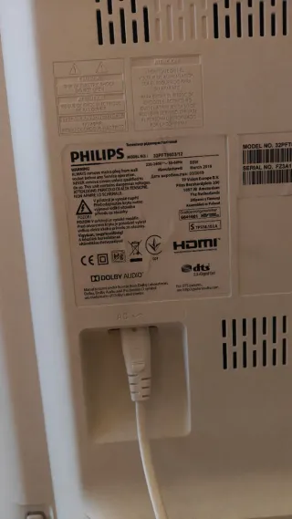 Televisor Philips 32 Blanco