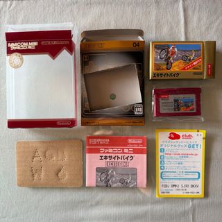 Excite Bike Famicom Mini GBA JP