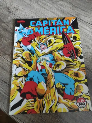 Comic Capitan América. Sombras del pasado.