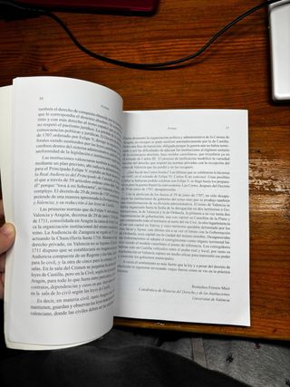 La pervivencia del Derecho Foral valenciano tra...