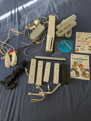 Nintendo Wii + Accesorios + Juegos