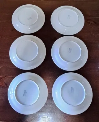 Set 6 Piatti Dessert Saturnia