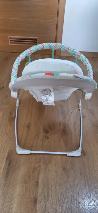 Hamaca mecedora para bebé + otro juego de funda