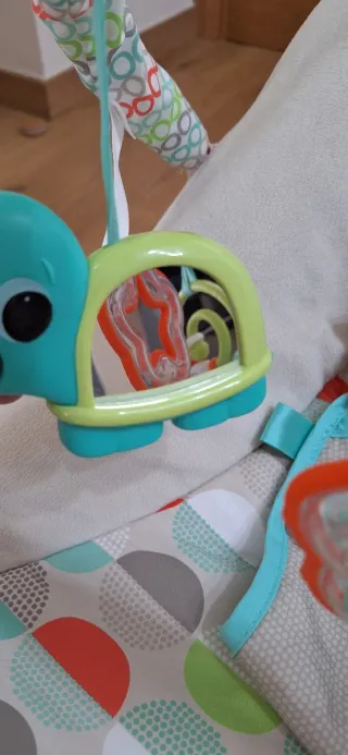 Hamaca mecedora para bebé + otro juego de funda