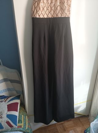 Mono de fiesta lentejuelas y cremallera