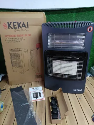 Estufa Híbrida Luz-Gas Plegable Kekai Hybrid