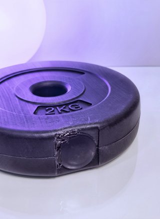 Conjunto de 4 discos de pesas 2KG