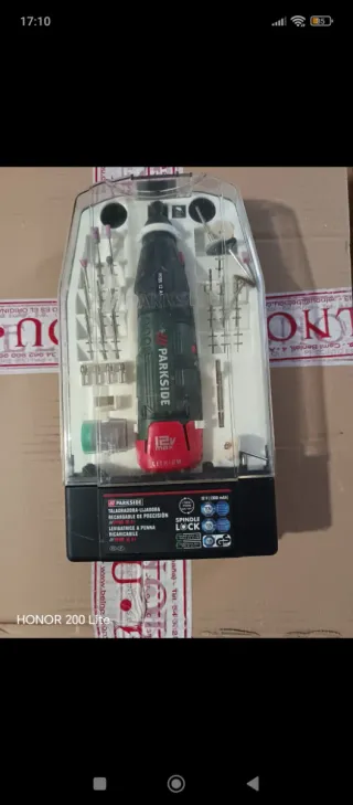 Taladro Lijadora Parkside 12V Precisión