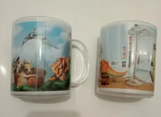 2 tazas Infantiles de Ice Age.